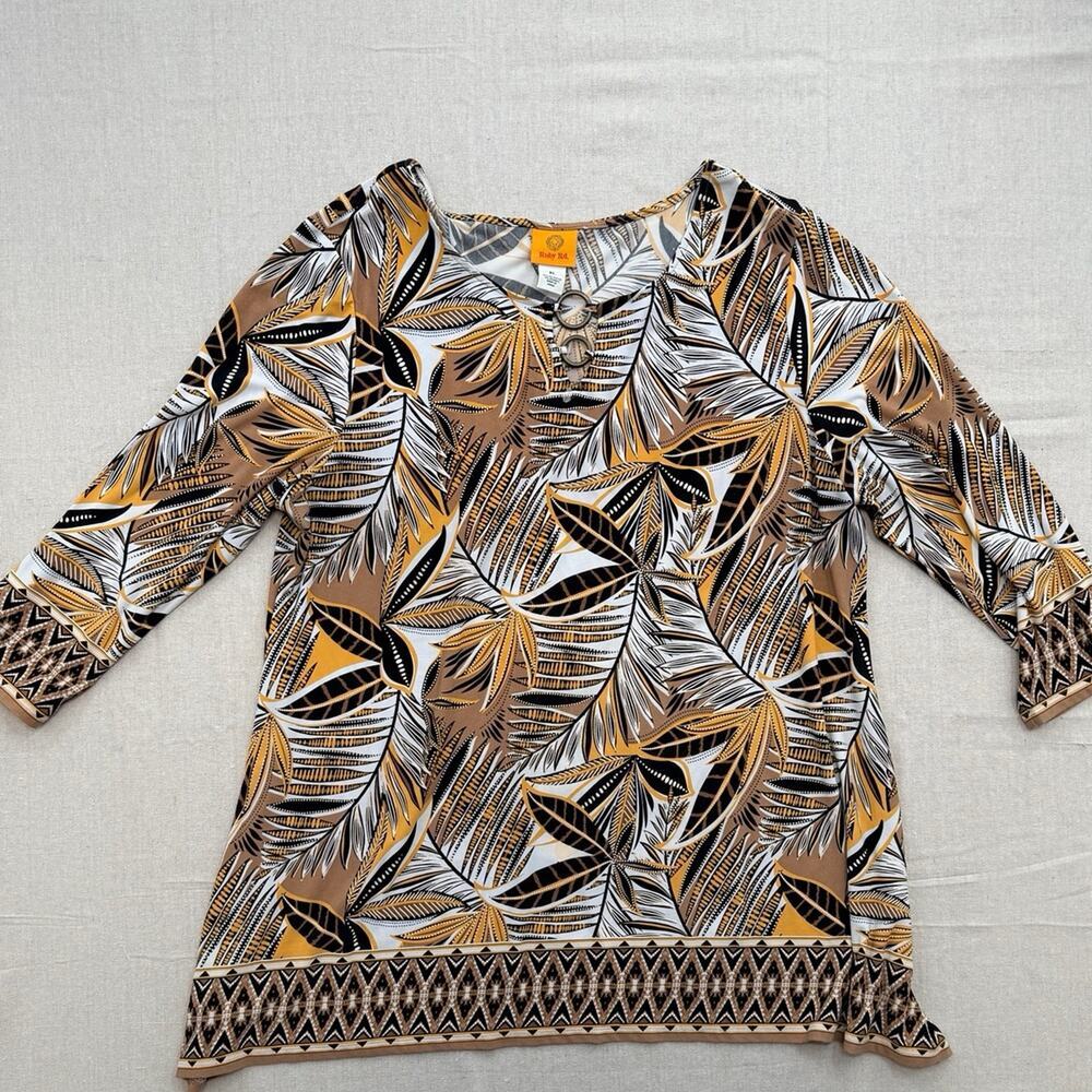 Ruby Rd. Tropical Top
